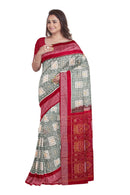 Sambalpuri cotton saree with blouse piece