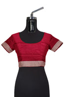 Ashwini with Pasapali Sambalpuri silk saree with blouse piece