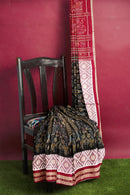 Sambalpuri cotton saree with blouse piece