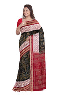Sambalpuri cotton saree with blouse piece
