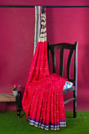 Bomkai silk saree with blouse piece