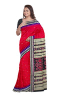Bomkai silk saree with blouse piece