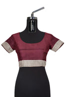 padam design bomkai silk saree with blouse piece