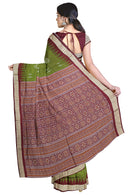 padam design bomkai silk saree with blouse piece
