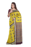 Bomkai Silk Saree with blouse piece