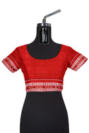 Sambalpuri cotton saree with blouse piece