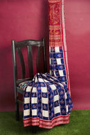 Sambalpuri cotton saree with blouse piece