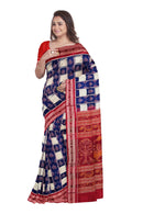 Sambalpuri cotton saree with blouse piece