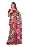 BEautiful Pasapali design sambalpuri cotton saree with blouse piece