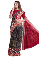 Exquisite Sambalpuri cotton saree with blouse piece