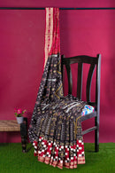 Exquisite Sambalpuri cotton saree with blouse piece