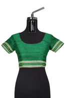 Doll design Bomkai silk saree with blouse piece