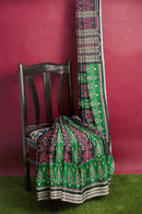 Sambalpuri silk saree with blouse piece