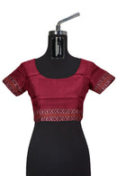 Beautiful Pasapali design Sambalpuri Cotton Saree With Blouse Piece