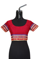 Sambalpuri cotton saree with blouse piece