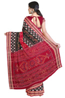 Sambalpuri cotton saree with blouse piece