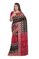 Sambalpuri cotton saree with blouse piece