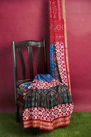 Exquisite Terracotta design Sambalpuri cotton saree with blouse piece