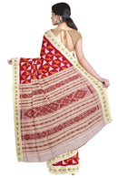 Nuapatna Khandua Silk Saree with bloouse piece