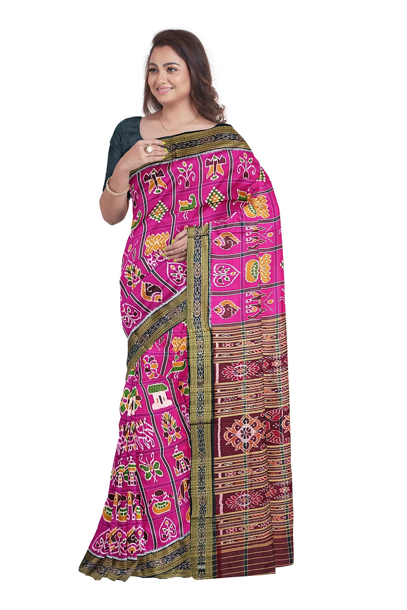 Nabakoti Khandua Silk saree