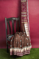 Bomkai Cotton Saree with Blouse Piece