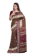 Bomkai Cotton Saree with Blouse Piece