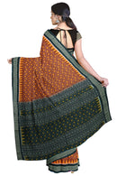 Sambalpuri cotton saree with blouse piece