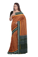 Sambalpuri cotton saree with blouse piece