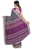 Sambalpuri silk saree with blouse piece