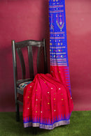 Dolabedi sambalpuri silk saree with blouse piece