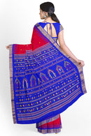 Dolabedi sambalpuri silk saree with blouse piece