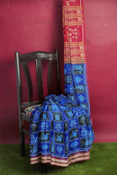 Sambalpuri Nabakoti Silk Saree with Blouse Piece