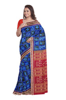 Sambalpuri Nabakoti Silk Saree with Blouse Piece