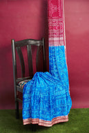 Sambalpuri silk saree with blouse piece