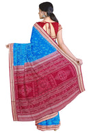 Sambalpuri silk saree with blouse piece