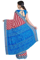 Sambalpuri silk saree with blouse piece
