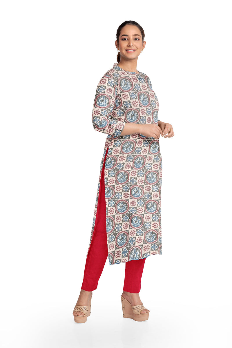 Beautiful sambalpuri cotton dress material set