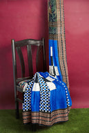 Check check and Pasapali design Sambalpuri cotton saree with blouse piece