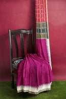 Bomkai silk saree with blouse piece