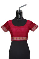 Pasapali design sambalpuri cotton saree with blouse piece