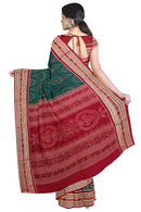Sambalpuri cotton saree with blouse piece
