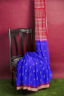 Bomkai silk saree with blouse piece