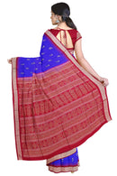 Bomkai silk saree with blouse piece