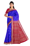Bomkai silk saree with blouse piece