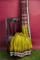 Pasapalli boarder design Sambalpuri silk saree with blouse piece