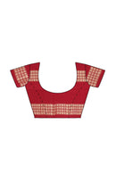 Sambalpuri cotton saree with double boarder