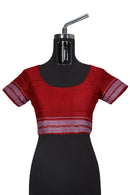 Sambalpuri cotton saree with blouse piece