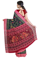 Sambalpuri cotton saree with blouse piece