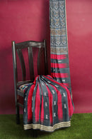 Doll design Bomkai Silk saree with blouse piece