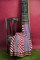 Pasapali design sambalpuri cotton saree with blouse piece